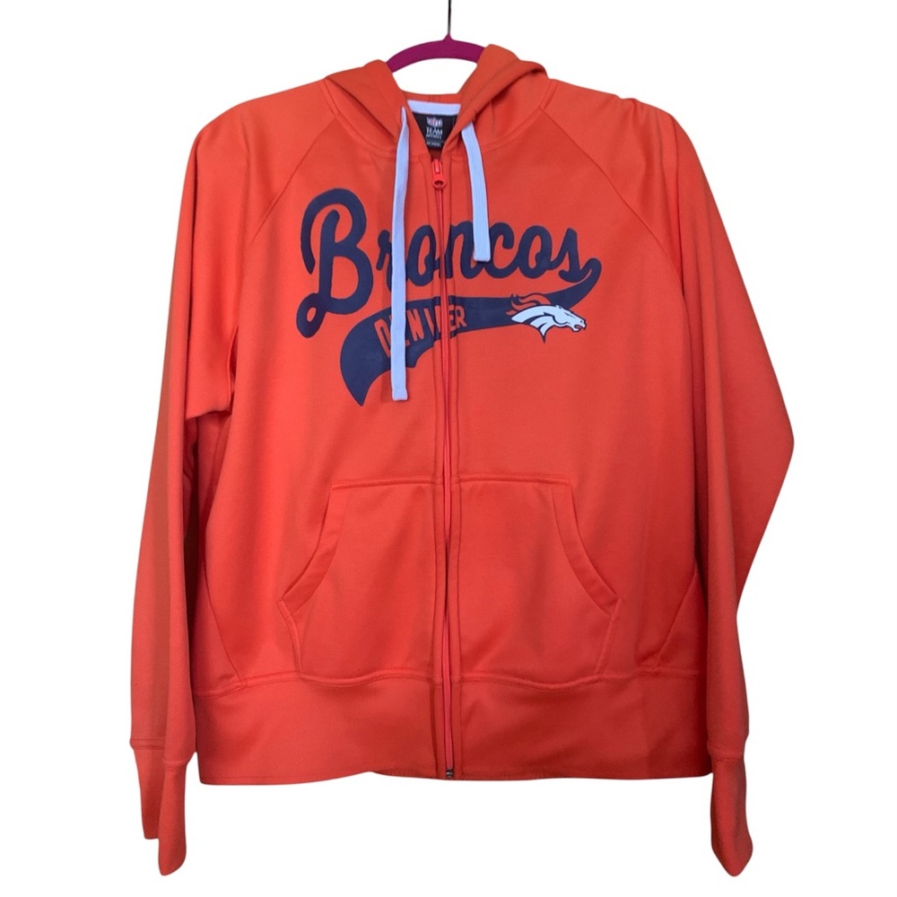 NFL Broncos Women’s Orange Jacket